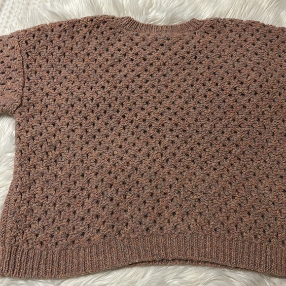 Eileen Fisher. Peruvian Alpaca Crew Neck Long Sleeve Sweater - Picture 8 of 9